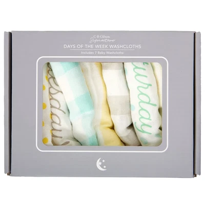 Детские мочалки из 100% натурального хлопка, подпись C. R. Gibson - Изображение 1 из 4