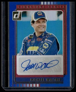 2025 Donruss #SS-MWP Michael Waltrip Signature Series Blue Auto (i11507) - Bild 1 von 2