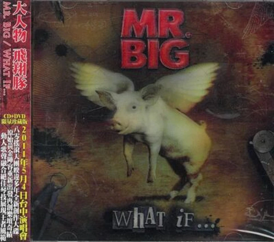 MR.BIG-WHAT IF-JAPAN CD+DVD - Image 1 of 1