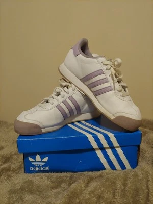 Size 6.5 - adidas Samoa White/purple - Image 1 of 4