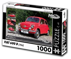 Puzzle n.41 - FIAT 600 D (1966) 1000 pezzi - Foto 1 di 2