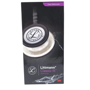 3M Littmann Classic III 27" Monitoring Stethoscope - Black Edition (5803) - Picture 1 of 6