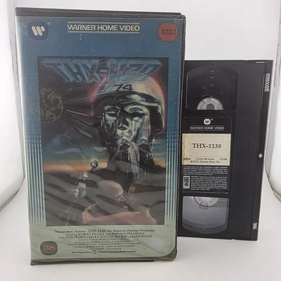 THX-1138 - VHS - 1971 - Warner Home Video - George Lucas - Science Fiction - Image 1 of 4
