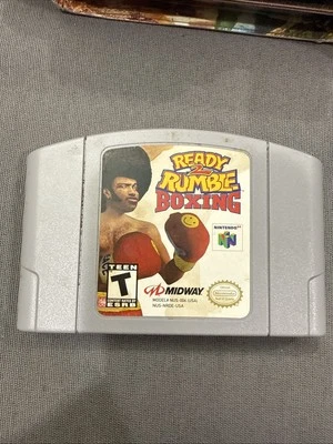 Ready to Rumble Boxing Round 2 (Nintendo 64 N64, 2000) Authentic - Image 1 of 4