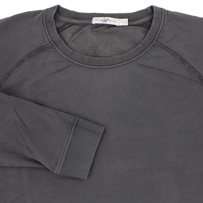 Peter Millar Women's Lava Wash Crew-Neck Sweatshirt Fleeceback Split Hem LF23K49 - Image 1 of 4