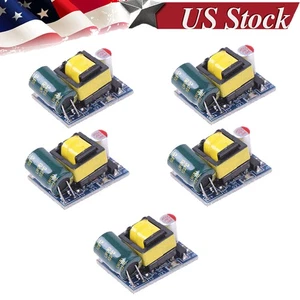 5PCS Mini AC-DC 110V 120V 220V 230V To 5V Converter Board Module Power Supply - Picture 1 of 9