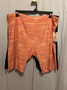 TERRA & SKY LADIES PLUS 2 PAIR BIKE SHORTS SIZE 3X NEW - Picture 1 of 14