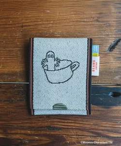 BEANS x Moomin Arabia Takata Orimono Limited Card Coin Wallet Japan Collab - Picture 1 of 13
