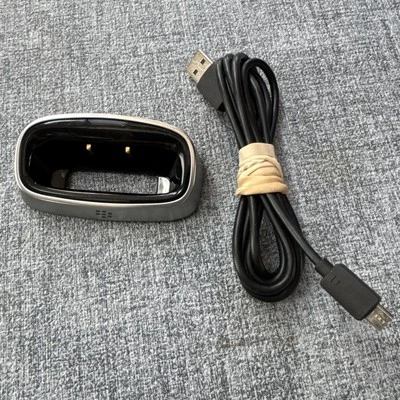 BlackBerry Desktop Charging Pod Cradle - Silver/Black HDW-14390-001 / MHP-7515 - Image 1 of 4