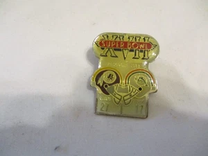 PIN SUPER BOWL XVII - Imagen 1 de 2