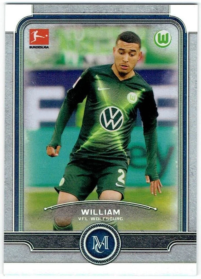 2019-20 Topps Museum Collection Bundesliga Base WILLIAM #60 VfL Wolfsburg - Image 1 of 1