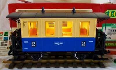 COMPLETE LED LIGHT KIT WITH SOLID METAL WHEEL AXLE LGB SMALL CAR G SCALE TRAIN - Image 1 of 4