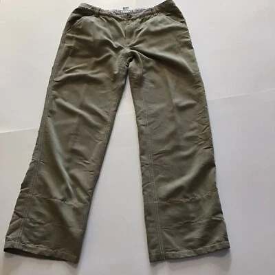 Horny 蟾蜍裤女式 10 绿色斜纹布远足口袋人造丝涤纶户外 — 第 1/4 张图片