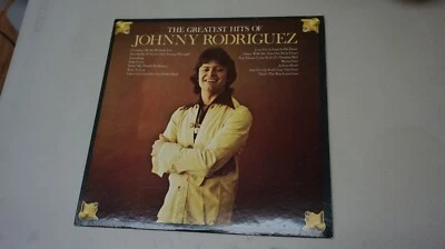 Johnny Rodriguez The Greatest Hits 1975 Mercury SRM-1-1078 Terre Haute Press NM - Image 1 of 4