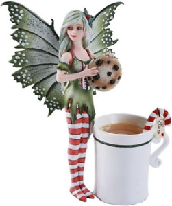 Figurines d'art fantasy fantaisie Pacific Amy Brown Chrismas Cup fée dragon collection