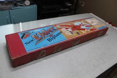 NIB TOP FLIGHT ELDER BIPLANE Balsa Kit - Image 1 of 4