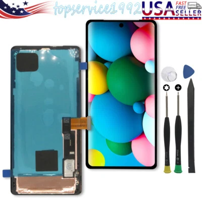 Conjunto de pantalla táctil LCD digitalizador de pantalla para Google Pixel 7 Pro GP4BC GE2AE Foto 1 de 4