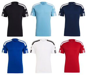 Adidas Squadra 21 Men's Football T-Shirt Short Sleeve Soccer Tee Sports Shirt