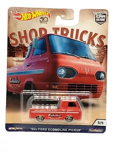 Camionetas Ford Econoline 2018 Hot Wheels Car Culture Shop 5/5 años 60 - Imagen 1 de 8