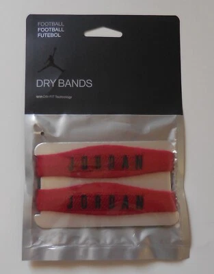 Nike Jordan Dri-Fit Skinny Bicep Bands Adult Unisex Gym Red/Black One Pair - Image 1 of 3