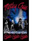 Motley Crue Poster Girls Girls Girls Band Logo Nue offiziell 70cm x 106cm One