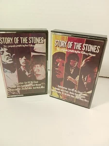 Rolling Stones - story of the stones Part 1 & 2 (2 cassettes) 1983 K-tel - Picture 1 of 6