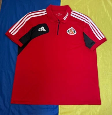 SUNDERLAND 2012 PRE-MATCH FOOTBALL SHIRT SOCCER JERSEY ADIDAS Sz.XL - Image 1 of 4