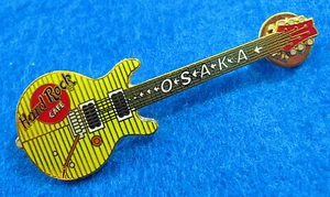 OSAKA 9th ANNIVERSARY CLOSING CARLOS SANTANA GUITAR Hard Rock Cafe PIN GOLD - Imagen 1 de 1