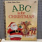 A Little Golden Book - Abc Is For Christmas #454-31