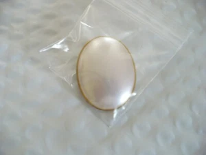 QA- PERLE WEISSE FARBE ANSTECKNADEL BROSCHE #32506 *NEUWERTIG!!!! - Bild 1 von 9