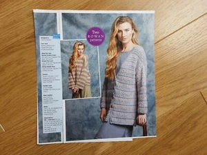 rowan taro sweater &cardigan knitting pattern from magazine - Picture 1 of 2