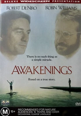 DVD NEW: Awakenings - 1990 Biological Drama, No Such Thing As A Simple Miracle - Image 1 of 2