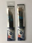 Daler Rowney Aquafine Brush Set Of 4 Watercolour Aquafine 400 302  Two Sets