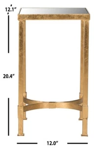 Safavieh HALYN END TABLE, Reduced Price 2172756447 FOX2567A - Picture 1 of 5