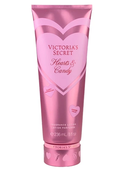 VICTORIA’S SECRET HEARTS & CANDY FRAGRANCE BODY LOTION CREAM 8 oz New - Image 1 of 1