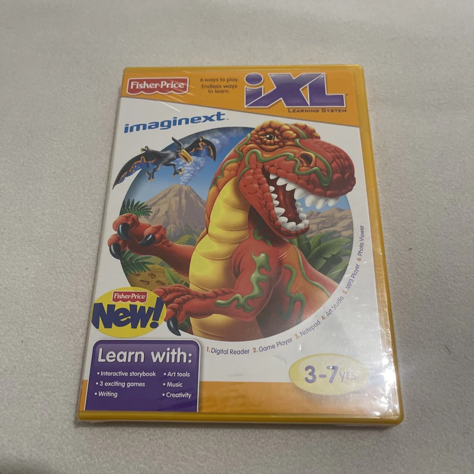 Fisher Price iXL Imaginext 3-7 Yr Interactive Learning Games Creativity Software - Image 1 of 4