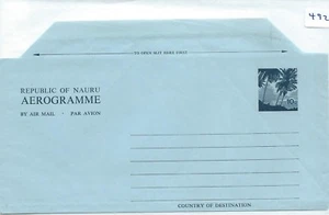 NAURU - AEROGRAMAS - SIN USAR - NO ILUSTRADO - 492 - 10c - Imagen 1 de 1