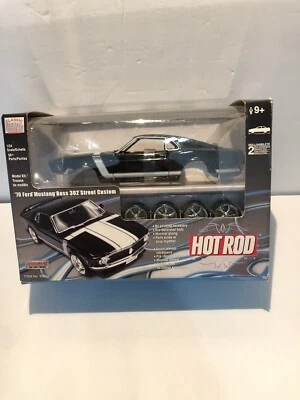 Classic Metal Works Boss 302 Mustang Hot Rod Die-Cast Model 2003 1/24 Sealed - Image 1 of 4