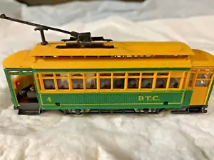 HO Mehan0 P.T.C. Single Truck Trolley #4 - Picture 1 of 11
