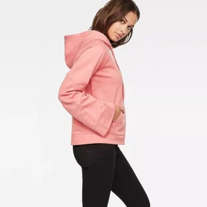 $180 Designer Rare G-STAR RAW Women's Pink Straight hooded Sweater Sweatshirt M - Picture 1 of 6