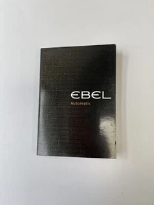 Ebel Operating Instructions Manual for Automatic Watch Models - Picture 1 of 2