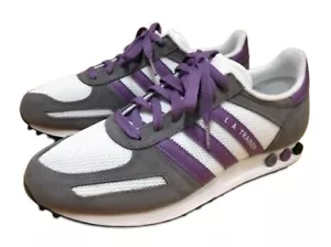 Sneakers Adidas LA TRAINER G40167 bisnco, viola e grigio SCONTO - Foto 1 di 3