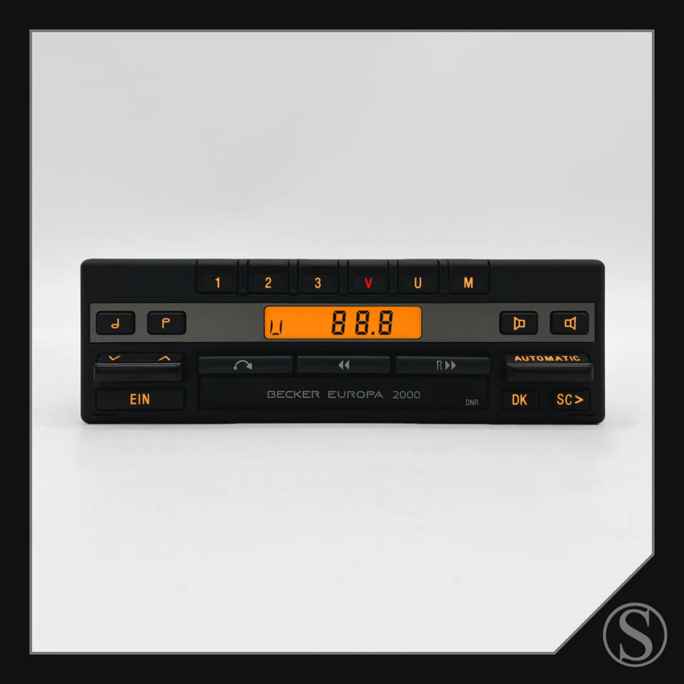 Becker Europa 2000 BE1100 V2 Radio Mercedes-Benz W201 W124 W126 W140 R129 W463 G - Bild 1 von 1