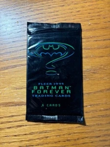 1995 Fleer Batman Forever Trading Card Pack Sealed Pack x 4 - Picture 1 of 1