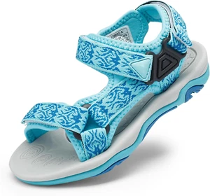 Kids Adventurous Light-Weight Adjustable Straps Summer Sandals (Toddler/Little K - Picture 1 of 12
