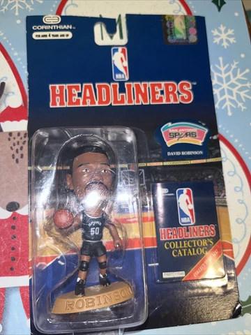 NEW - David Robinson Spurs Corinthian Headliners NBA Basketball 3” Figure 1996 Cover