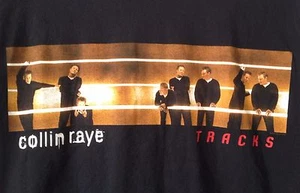 COLLIN RAYE BUBBA WRAY-TRACKS COUNTRY MUSIC TOUR CONCERT T-SHIRT-XL  - Picture 1 of 5
