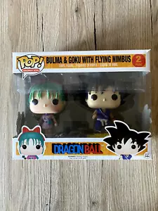 Funko Pop! Bulma y Goku con Nimbus Volador Paquete de 2 Dragon Ball - Imagen 1 de 6