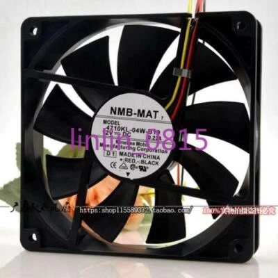 1PCS New NMB 4710KL-04W-B19 cooling fan DC12V 0.17A - Image 1 of 3