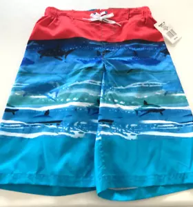Boys Surf / Swim Shorts NEW size 10/12 tag price $30.00 Comfort/Surfer Pockets - Picture 1 of 7